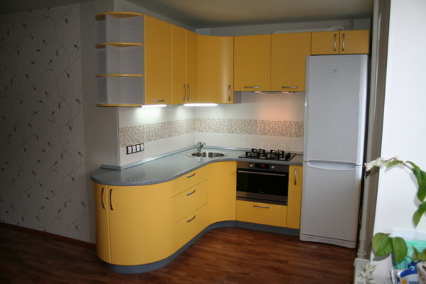 Мебель для маленькой кухни - дизайн интерьера