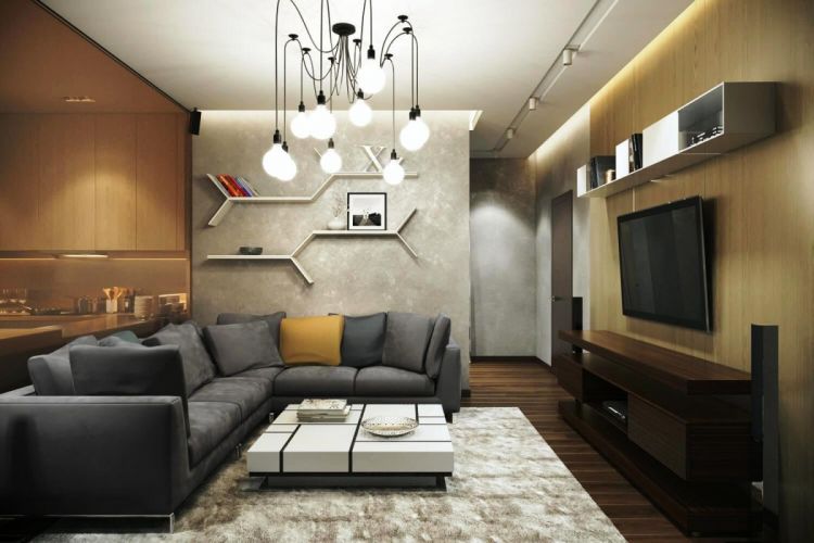 Современная гостиная: красивая, удобная, функциональная. Тренды современного дизайна. 85 фото-идей дизайна гостиной комнаты в современном стиле