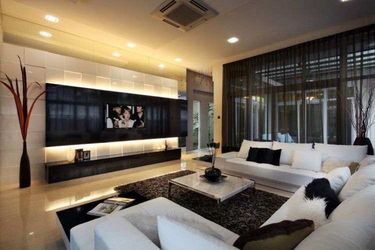 Современная гостиная: красивая, удобная, функциональная. Тренды современного дизайна. 85 фото-идей дизайна гостиной комнаты в современном стиле