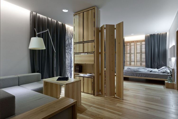 Спальня-гостиная 18 кв. м - функционал и обустройство спальни-гостиной. Советы дизайнеров, выбор стиля, дизайна. 50 фото-идей дизайна спальни-гостиной
