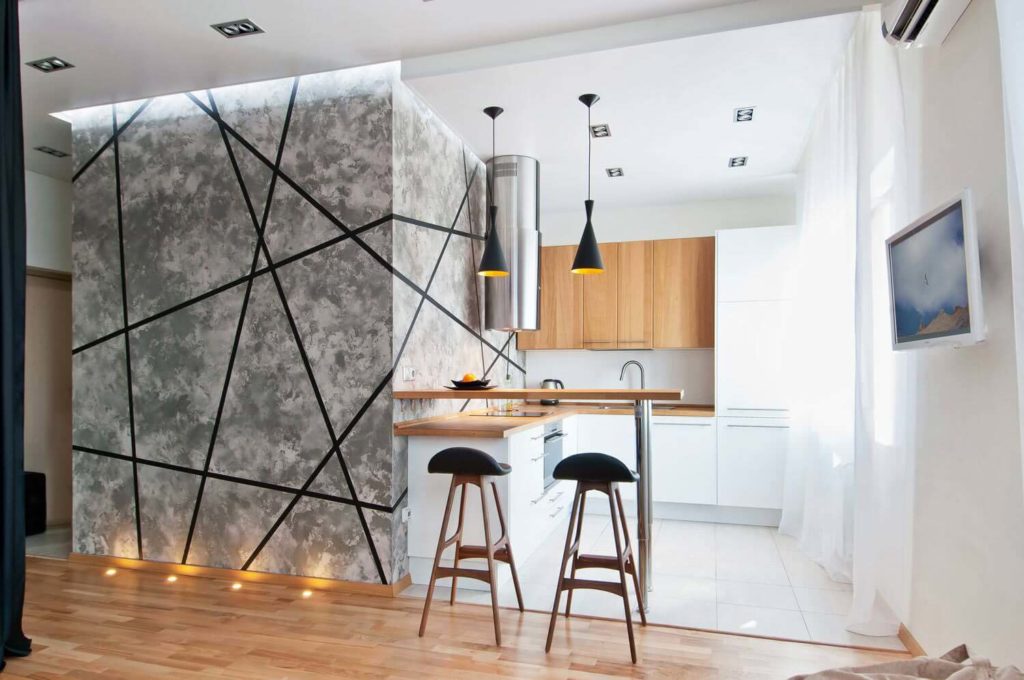Креативные барные стойки в квартире студии – 120 современных фото
