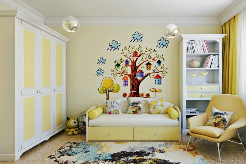 Популярная мебель для детской комнаты – 100 фото вариантов дизайна