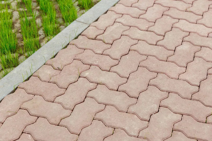 Применение и производство тротуарной плитки
