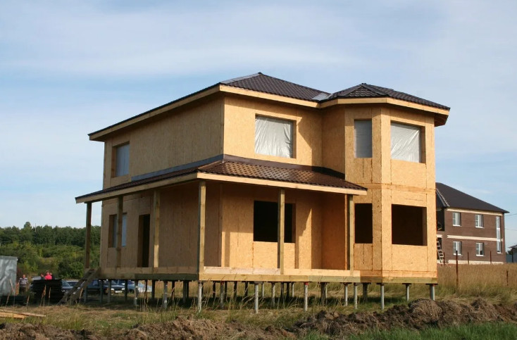 Строительство дома из панелей СИП